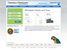 Tablet Screenshot of checksandtoner.com